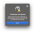 CraftIP.app can't be opened